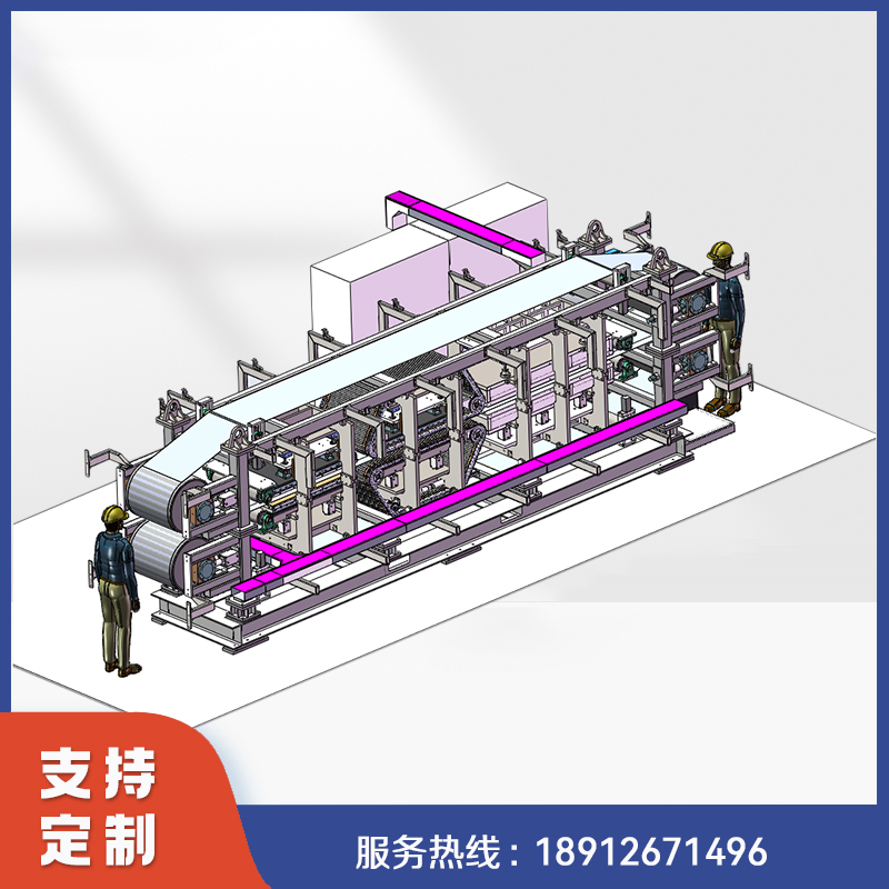 双钢带连续复合压机生产线